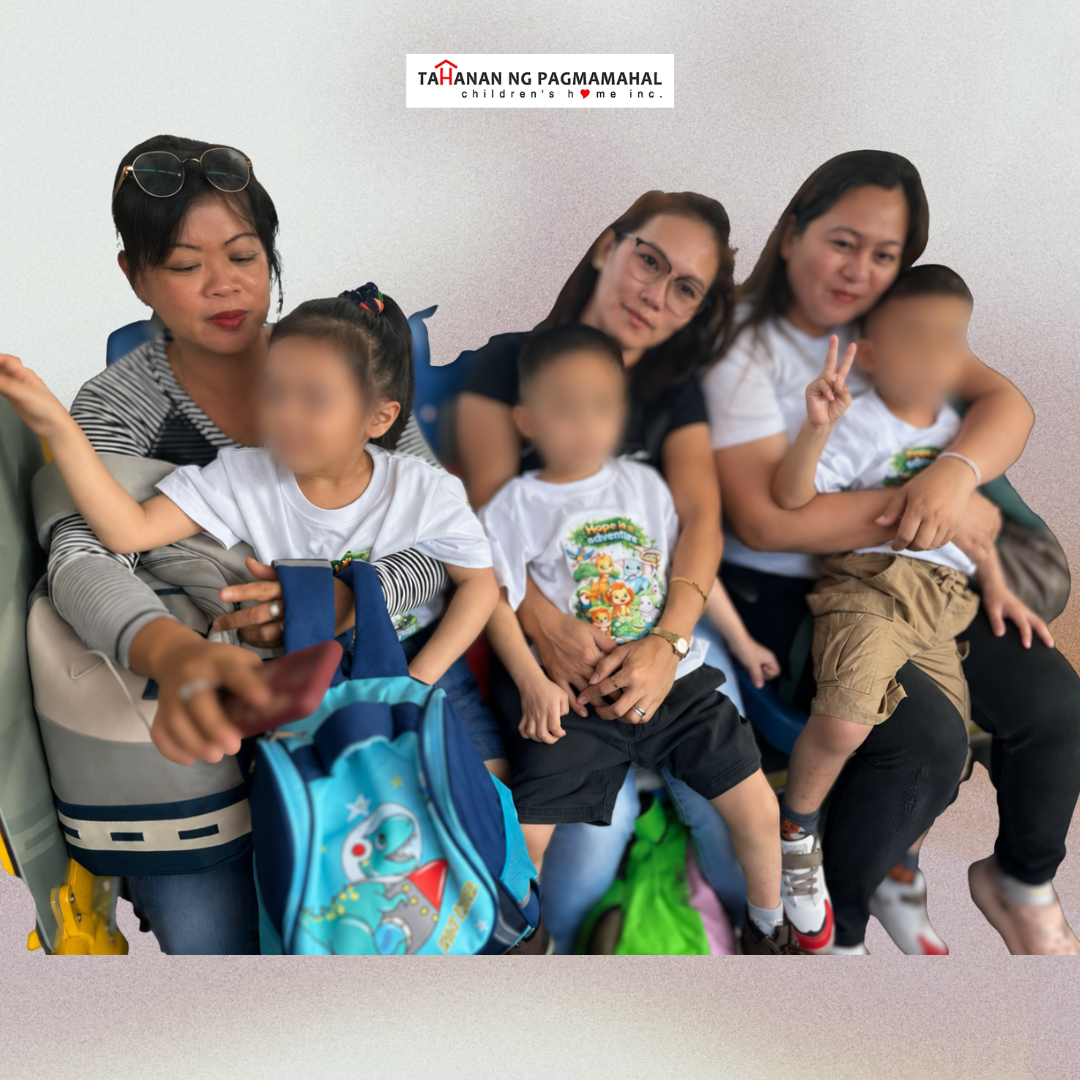 House mothers and children of Tahanan ng Pagmamahal Children's Home in Pasig City, Philippines 